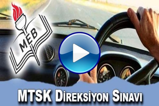 Milli Eğitim Bakanlığı Direksiyon Uygulama Sınavı